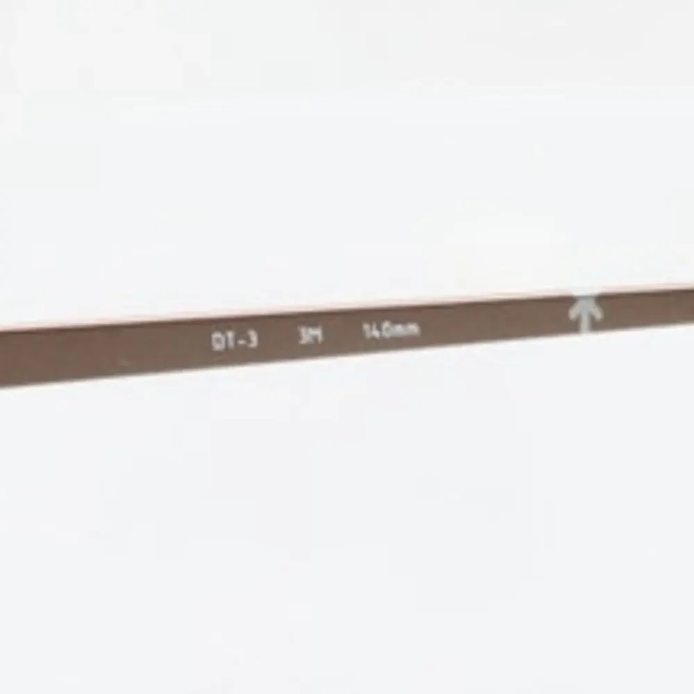 3M DT-3 Brown Satin 50-18-140mm Eyeglass FRAMES ONLY - NEW/WITHOUT TAGS